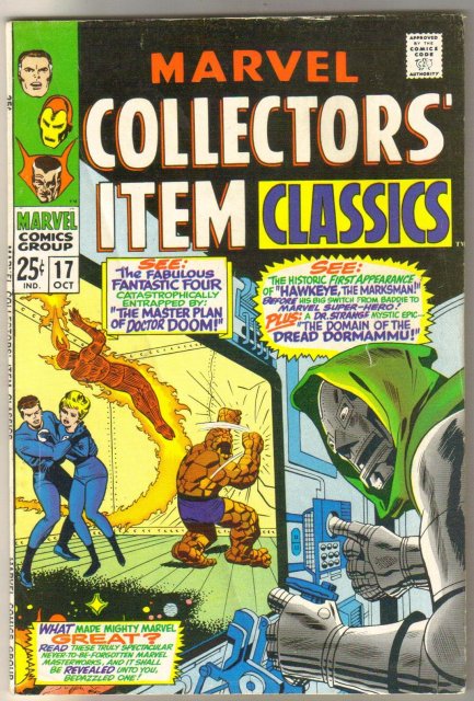 Marvel Collectors' Item Classics #17 comic book fine 6.0