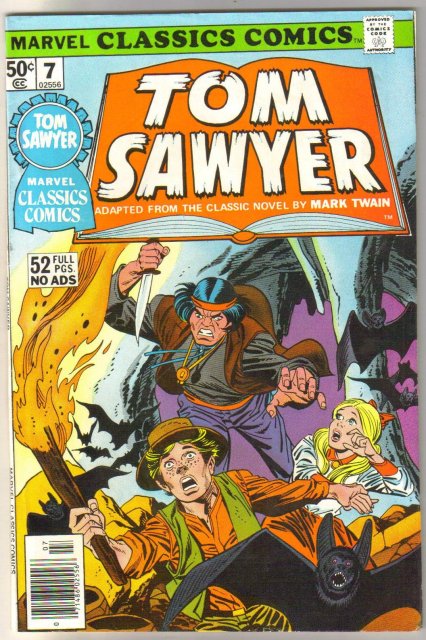 Marvel Classics Comics #7 Tom Sawyer comic book very fine 8.0