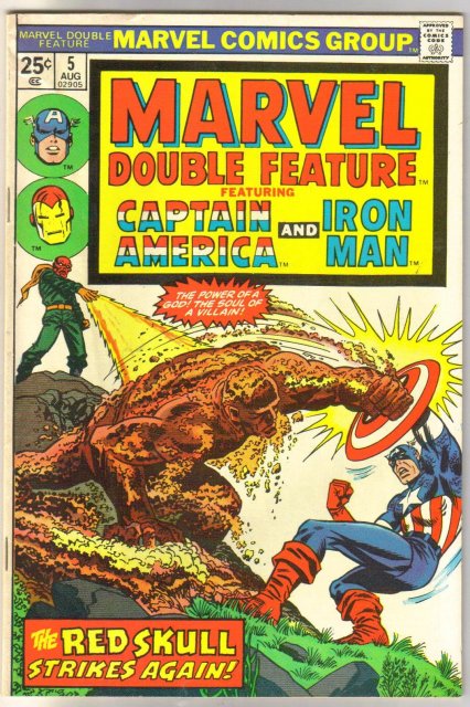 Marvel Double Feature #5 comic book very fine/near mint 9.0