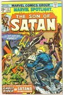 Marvel Spotlight on The Son of Satan #22 comic book fine 6.0