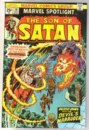 Marvel Spotlight on The Son of Satan #16 comic book very fine 8.0