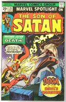 Marvel Spotlight on The Son of Satan #24 comic book very fine 8.0