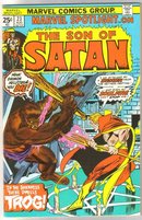 Marvel Spotlight on The Son of Satan #23 comic book very fine 8.0