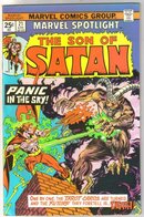 Marvel Spotlight on The Son of Satan #21 comic book very fine 8.0