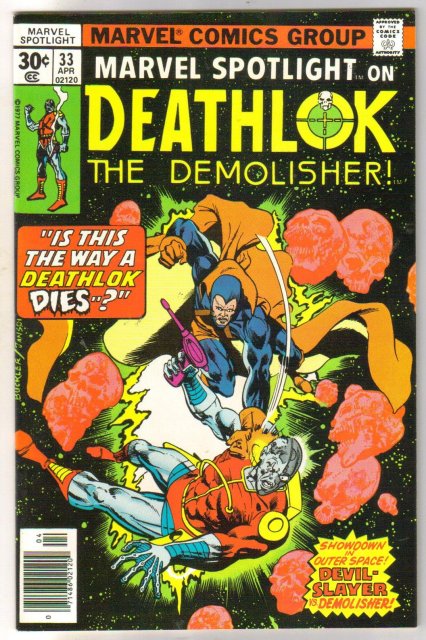Marvel Spotlight on Deathlok the Demolisher #33 comic book mint 9.8