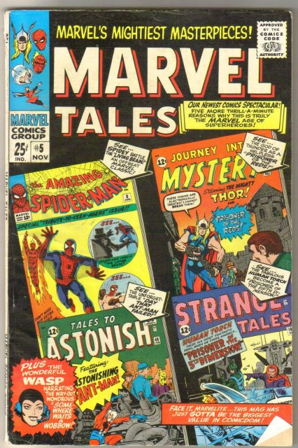 Marvel Tales #5 comic book very good/fine 5.0