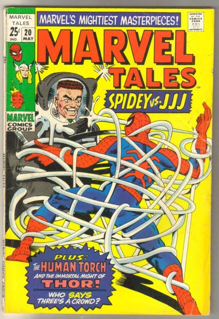 Marvel Tales #20 comic book fine 6.0