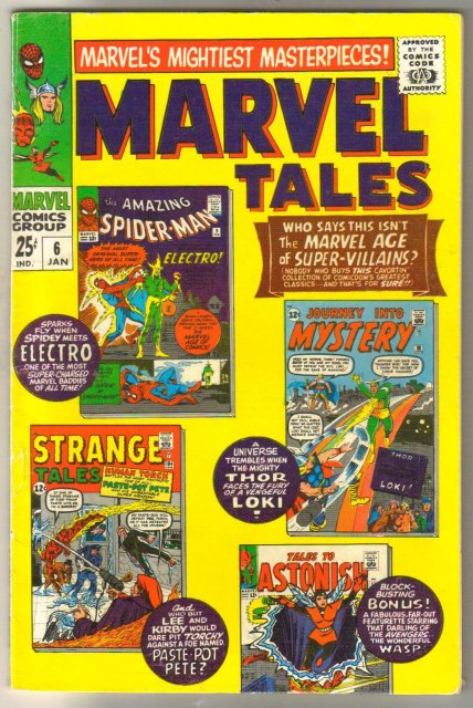 Marvel Tales #6 comic book fine/very fine 7.0