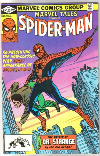 Marvel Tales #137 comic book near mint 9.4