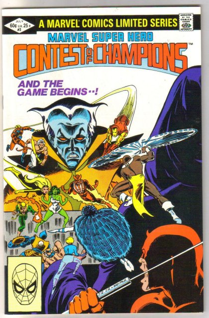 Marvel Super Hero Contest of Champions #2 comic book near mint 9.4