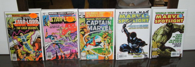 Marvel Spotlight 5 issue comic book collection