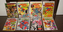Marvel Tales 8 issue comic book collection
