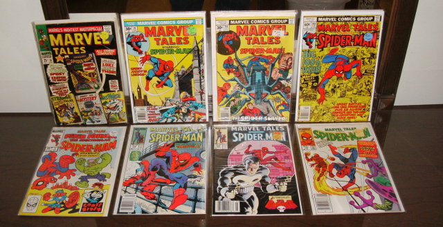 Marvel Tales 8 issue comic book collection