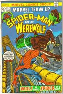 Marvel Team-up #12 featuring Spider-man and Werewolf comic book very good/fine 5.0