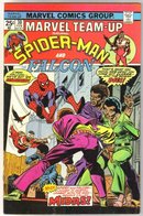 Marvel Team-up #30 featuring Spider-man and the Falcon comic book near mint 9.4