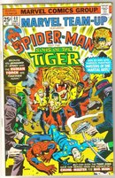 Marvel Team-up #40 featuring Sons of the Tiger comic book near mint 9.4