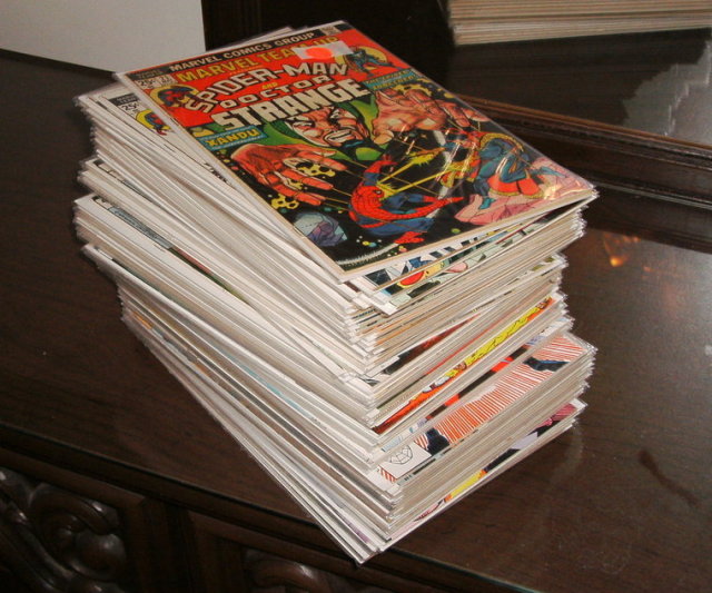 Marvel Team-up collection of 64 different comic books