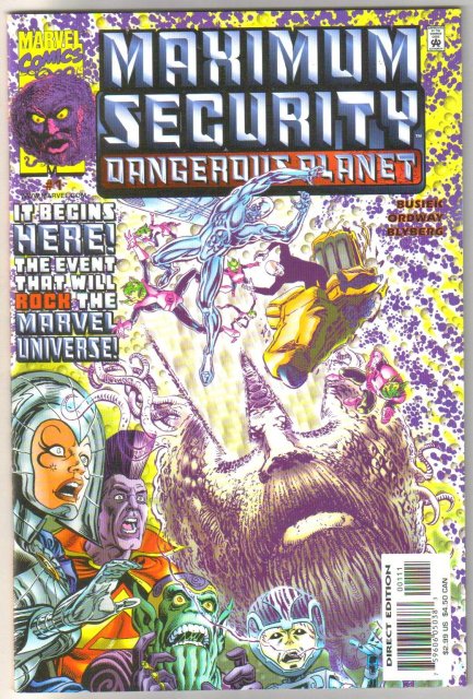 Maximum Security Dangerous Planet #1 comic book mint 9.8