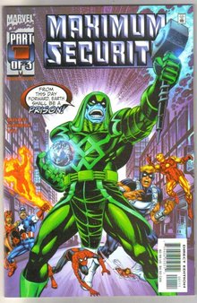 Maximum Security #1 comic book mint 9.8