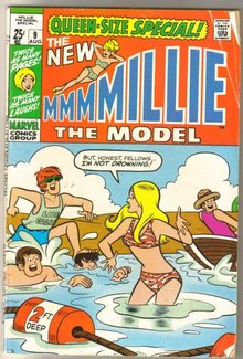 Millie the Model Queen-size Special #9 comic book very good/fine 5.0