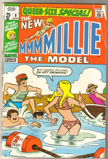 Millie the Model Queen-size Special #9 comic book very good/fine 5.0