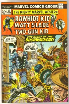 Mighty Marvel Western #30 comic book very fine/near mint 9.0