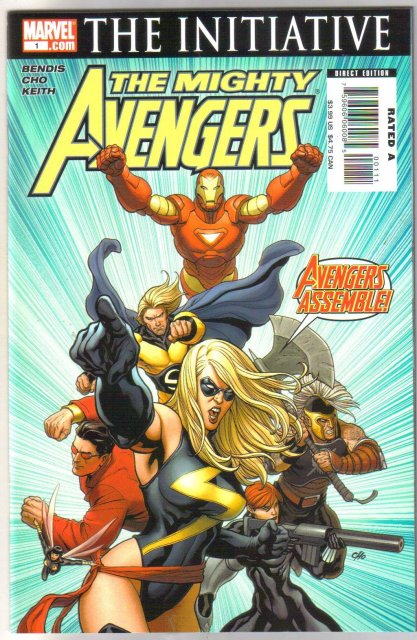 The Mighty Avengers #1 comic book mint 9.8