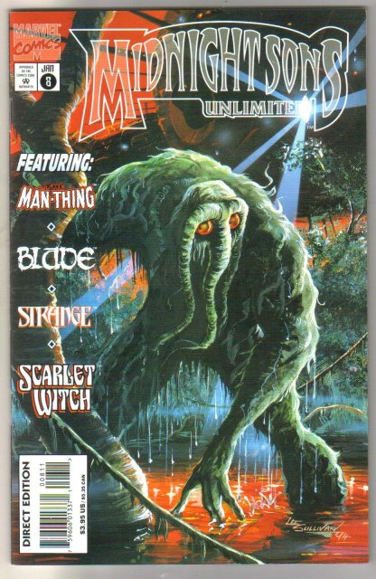 Midnight Sons Unlimited #8 comic book mint 9.8