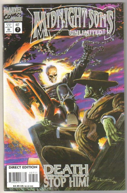 Midnight Sons Unlimited #7 comic book mint 9.8