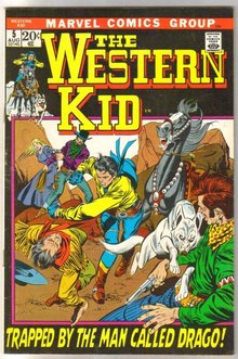 The Western Kid #5 comic book very fine 8.0