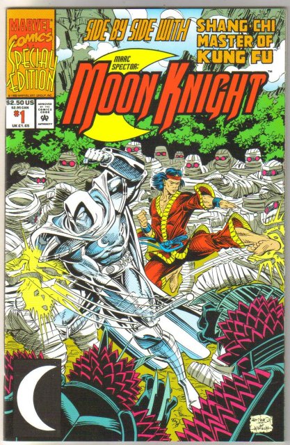 Marc Spector: Moon Knight #1 comic book mint 9.8