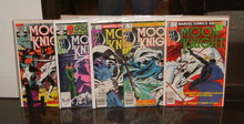Moon Knight original series collection of 5 comic books 9, 10, 12, 14, and 18.