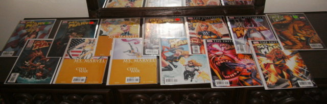 Ms. Marvel modern comic book collection of 13 different issues near mint or better