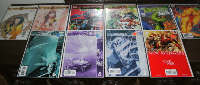 New ... Marvel collection of comic books 10 issues and 4 titles mostly mint 9.8
