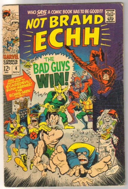 Not Brand Echh #4 comic book fine 6.0