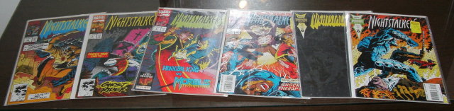Nightstalkers 6 issue comic book collection mostly mint 9.8