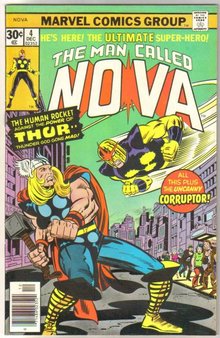 The Man Called Nova #4 comic book very fine/near mint 9.0