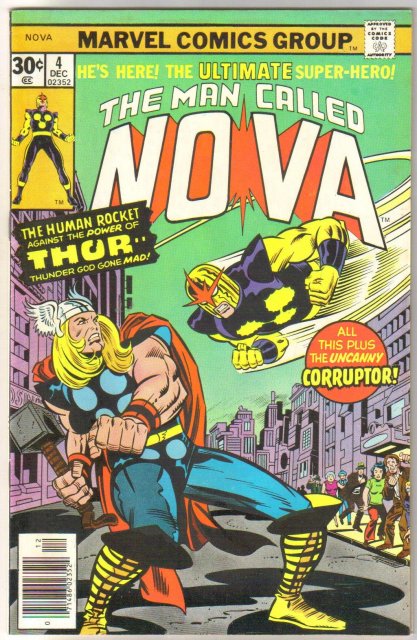 The Man Called Nova #4 comic book very fine/near mint 9.0