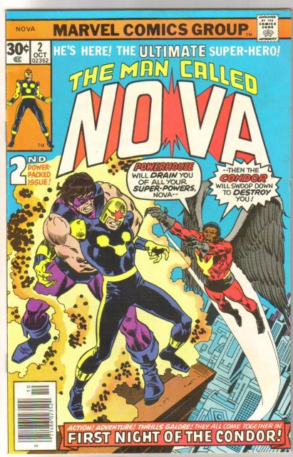 The Man Called Nova #2 comic book very fine/near mint 9.0