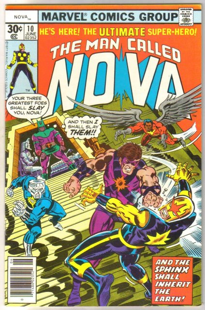 The Man Called Nova #10 comic book mint 9.8