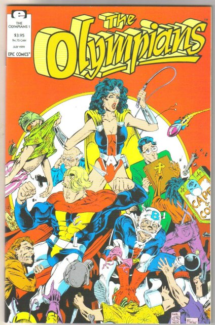 The Olympians #1 comic book mint 9.8