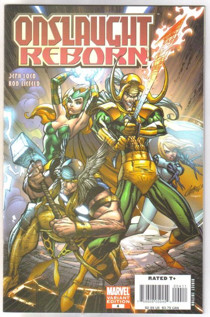 Onslaught Reborn #4 comic book mint 9.8