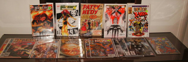 Collection of 16 various Marvel comic books