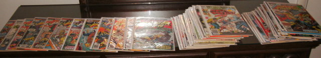 Power Man comic book assortment of 60 different issues
