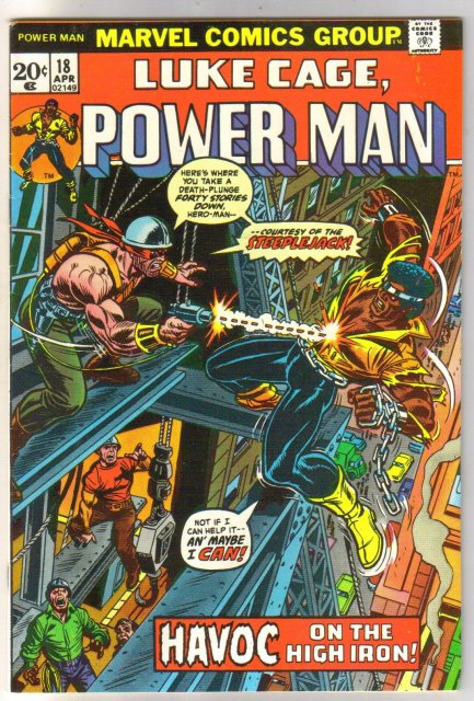 Power Man #18 comic book very fine 8.0