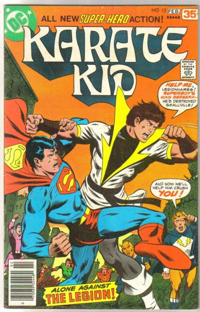 Karate Kid #12 comic book very fine 8.0