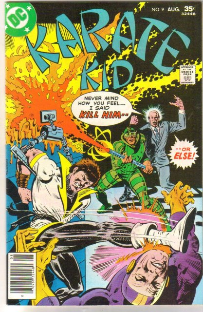 Karate Kid #9 comic book near mint 9.4