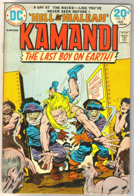 Kamandi The Last Boy on Earth #13 comic book very good/fine 5.0