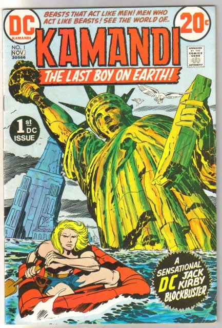 Kamandi The Last Boy on Earth #1 comic book fine 6.0