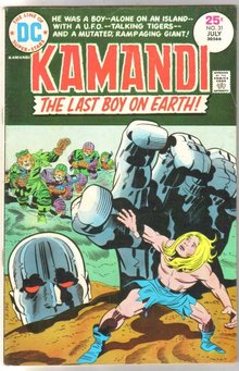 Kamandi The Last Boy on Earth #31 comic book fine 6.0